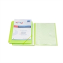 Pardo 845004 - Carpeta De Fundas Espiral Tamaño Folio Fabricada En Polipropileno Color Verde. Portada Per
