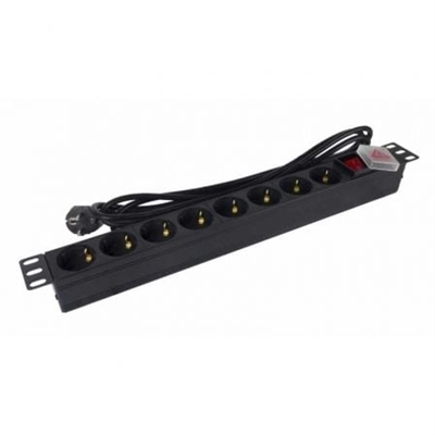 Phasak BNS 1520 Phasak Regleta 19 Con Interruptor 8 Tomas - Schuko