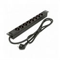 Phasak BNS 3518 - Phasak Regleta 19? Sin Interruptor (1.8M) 8 Tomas - Schuko