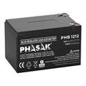 Phasak PHB 1212 - BATERIA PHASAK PHB 1212 PLOMO ÃCIDO 12V 6CELDAS UD 34W@15MIN 12AH