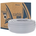 Phasak PHR 6100 - BOBINA CABLE GRIS PHASAK UTP AWG23 100m Cat.6 CCA SOLIDO AWG 23