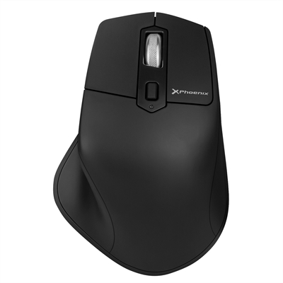 Phoenix-Technologies PHERGO-M2 Con El Ratón Ergonómico Inalámbrico Ergo M2 De Phoenix Podrás Pasar Horas Delante De Tu Ordenador. Trabajando - Navegando O Jugando - Tendrás Una Postura Perfecta Para Tu Muñeca Y Brazo Reduciendo La Tensión Y Consiguiendo La Máxima Co...