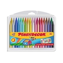 Plastidecor 882337 - Ceras Plasticas Extralimpias Y Resistentes. Cada Estuche Contiene 36 Ceras De Colores Vari