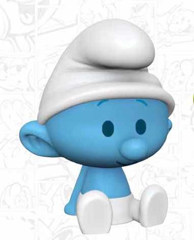 Plastoy 80098 Plastoy Presenta Esta Vistosa Hucha De Un Pitufo En Su Graciosa VersiónChibi - Basada En El Personaje De La Serie Animada Los Pitufos.