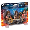 Playmobil 70672 - Pack Con 3 Bandidos De Burnham - Para Aumentar El Ejército De Fuego.Los Bandidos De Burnha