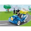 Playmobil 70829 - ¡Polly En Camino! Polly Y Su Mini Coche De Policia Siempre Están ListosPara La Acción.