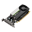 Pny VCNT1000-SB - NVIDIA T1000 - Tarjeta gráfica - T1000 - 4 GB GDDR6 - PCIe 3.0 x16 perfil bajo - 4 x Mini 