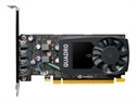 Pny VCQP1000V2-PB - NVIDIA Quadro P1000 - Tarjeta gráfica - Quadro P1000 - 4 GB GDDR5 - PCIe 3.0 x16 perfil ba