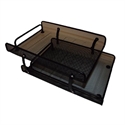 Poessa 317726 - Bandeja Metalica De Rejilla Doble. Ideal Para Organizar Los Documentos Y Mantener La Mesa 