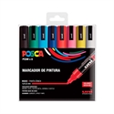 Posca 182634679 - Marcador De Pintura No Permanente Con Trazo De 8 Mm. Tinta Pigmentada A Base De Agua. Pint