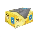 Post-It 7100172334 - Bloc De Notas Adhesivas Color Amarillo Con Medidas De 76 X 127 Mm. Su Adhesivo Reposiciona