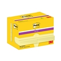 Post-It 7100290190 - Bloc De Notas Adhesivas Super Sticky Color Amarillo Con Medidas De 476 X 476 Mm. Su Adhesi