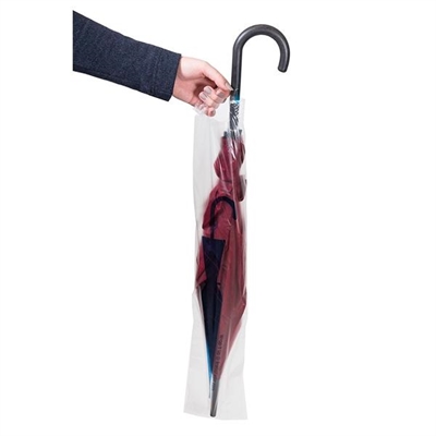 Pull UPM-BAG Recambio De Bolsas Enfundaparaguas De Plastico Con Grosor De 30 Micras Asa Para Su Facil Transporte Y Compatible Con El Enfundaparaguas Automatico. Medidas: 76 X 13 Cm. Pack De 1000 Unidades.