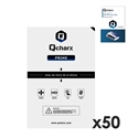 Qcharx-International QCHPRIME50.LITE - Qcharx Laminas Prime Pack 50 Para Qx1 LiteLámina De Hidrogel Prime Con La Mejor Relación C