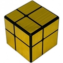 Qiyi 1029 - Cubo De Rubik Qiyi Mirror 2X2 OroOriginal - Bonito Y Elegante - Un Cubo De Rubik Perfecto 