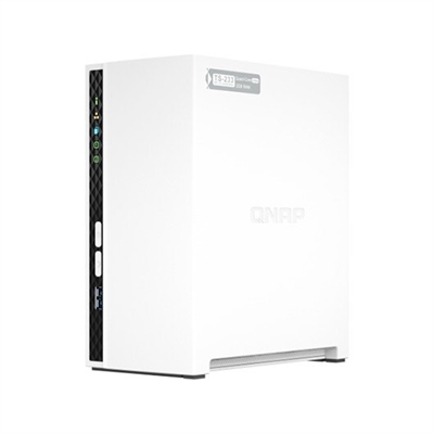 Qnap TS-233 NAS SERVIDOR QNAP TS-233 2 COMPARTIMENTOS 2xUSB2.0 1xUSB3.2 1xRJ45 GbE