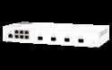 Qnap QSW-M2106-4S - Tipo de administración	Gestionado a través de web Número de puertos	10 SFP+ 10GbE	4 2,5GbE