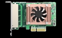 Qnap QXG-2G4T-I225 - QNAP QXG-2G4T-I225 - Adaptador de red - PCIe 2.0 x4 perfil bajo - 2.5GBase-T x 4 - para QN