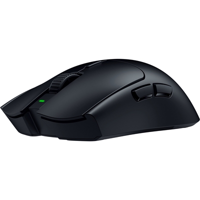 Razer RZ01-04910100-R3M1 El Razer Viper V3 HyperSpeed.es un ratón inalámbrico para juegos ligero y simétrico está optimizado para el agarre de garras o dedos y está equipado con las mejores tecnologías de su clase. Con su diseño de centro de gravedad, el Razer Viper V3 HyperSpeed permite los deslizamientos continuos y consistentes que son tan importantes en los juegos competitivos. Los Razer Mechanical Gen 2 están diseñados para durar 60 millones de clics y tienen contactos chapados en oro para evitar el desgaste prematuro, por lo que siempre puede contar con un disparo ultrarrápido. El Viper V3 HyperSpeed cuenta con ocho botones programables que se duplican utilizando la tecnología Razer Hypershift para un mayor control. Gracias a la conexión inalámbrica Razer HyperSpeed, que es un 25% más rápida que otras tecnologías inalámbricas, puede disfrutar de un juego prácticamente sin latencia con el máximo rendimiento, siempre suave y estable, incluso en entornos con muchos dispositivos inalámbricos. El sensor Razer Focus Pro con hasta 30.000 ppp y 750 ips garantiza un rendimiento de seguimiento impecable en una amplia gama de superficies, incluido el vidrio, complementado con funciones inteligentes para apuntar y controlar aún mejor. Sin ningún software adicional, puede cambiar entre cinco niveles de dpi para que pueda competir en cualquier momento y en cualquier lugar con el Viper V3 HyperSpeed.