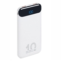 Rivacase VA2540 WHITE - Especificaciónes Rivacase Va2540 (10000Mah) Blanco Qc - Pd 20W - Lcd¡Carga Hasta 4 Veces M