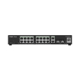 Ruijie-Networks RG-ES220GS-P Ruijie Networks RG-ES220GS-P. Tipo de interruptor: Gestionado, Capa del interruptor: L2. Puertos tipo básico de conmutación RJ-45 Ethernet: Gigabit Ethernet (10/100/1000), Cantidad de puertos básicos de conmutación RJ-45 Ethernet: 18. Tabla de direcciones MAC: 8000 entradas, Capacidad de conmutación: 40 Gbit/s. Estándares de red: IEEE 802.3af, IEEE 802.3at. Energía sobre Ethernet (PoE)