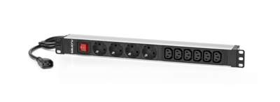 Salicru 680CA000006 Salicru Sps 4F+6F Pdu Sch+C3/C4. Tipo: Regleta Eléctrica, Color Del Producto: Negro, Material De La Carcasa: Aluminio. Fuente De Energía: Corriente Alterna, Voltaje De Entrada: 00 - 250 V, Frecuencia De Entrada Ac: 50/60 Hz. Tamaño (Imperial): 48,3 Cm (9), Ancho: 443 Mm, Profundidad: 5 Mm. Cantidad Por Paquete: Pieza(S)Especificaciones TécnicasCaracterísticas Tipo: Regleta EléctricaColor Del Producto: NegroMaterial De La Carcasa: AluminioCapacidad Del Rack: UDispone De Interruptor De Encendido/Apagado Integrado Longitud De Cable: ,5 MIntervalo De Temperatura De Almacenaje: -5 - 60 °CIntervalo De Temperatura Operativa: 0 - 50 °CCertificación: Iec 60950 , Din En 50525-2- , Iec 6058-:2002/A2:2008, Iec 60884-, Une 2035--, En 60320-, En 60320-3, Iso 900, Iso 400Control De Energía Fuente De Energía: Corriente AlternaVoltaje De Entrada: 00 - 250 VFrecuencia De Entrada Ac: 50/60 HzCorriente De Entrada: 0 ACantidad De Salidas Ac: 0 Salidas AcTipo De Enchufe: C4Peso Y Dimensiones Tamaño (Imperial): 48,3 Cm (9)Ancho: 443 MmProfundidad: 5 MmAltura: 44 MmPeso: 800 GEmpaquetado Cantidad Por Paquete: Pieza(S)