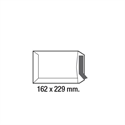 Sam 148007 - Bolsas C5 Fabricadas En Papel Offset Blanco De Medidas 162 X 229 Mm Y Gramaje De 90 G. La 