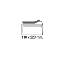 Sam 247646 - Sobres Dl Fabricados En Papel Offset Especiales Para Impresoras Laser. Sus Medidas Son 110