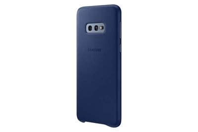 Samsung EF-VG970LNEGWW Leather Cover Beyond 0 Navy - Tipología Específica: Proteger Teléfono; Material: Piel; Color Primario: Azul Oscuro; Color Secundario: Ningún Color Secundario; Dedicado: Sí