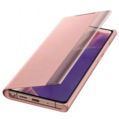 Samsung EF-ZN980CAEGEU Clear View Marron Canvas 1 - Tipología Específica: Funda Para Smartphone; Material: Policarbonado; Color Primario: Dorado; Color Secundario: Ningún Color Secundario; Dedicado: Sí; Peso: 0 Gr