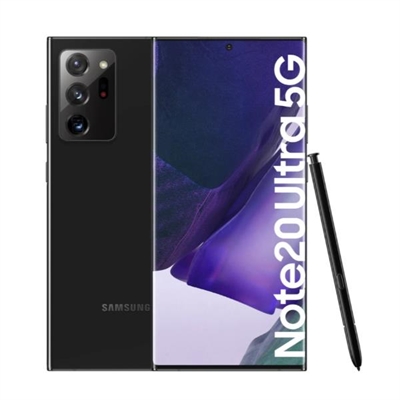 Samsung SM-N986BZKGEUB Samsung Galaxy Note20 Ultra 5G,12GB,256GB,6.9,3x Camaras Traseras,Android 10.0,Negro,2Años
