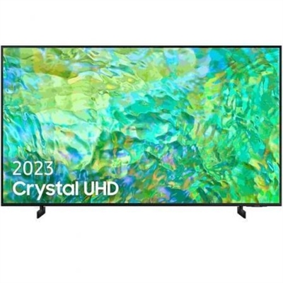 Samsung TU55CU8000KXXC Samsung TU55CU8000K - 55 Clase diagonal CU8000 Series TV LCD con retroiluminación LED - Crystal UHD - Smart TV - Tizen OS - 4K UHD (2160p) 3840 x 2160 - HDR - negro