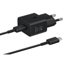 Samsung EP-T2510XBEGEU - Cargador 25W Con Cable Negro - 