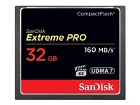Sandisk SDCFXPS-032G-X46 Sandisk 32GB Extreme Pro CF 160MB/s. Capacidad: 32 GB, Tipo de tarjeta flash: CompactFlash, Velocidad de lectura: 160 MB/s, Velocidad de escritura: 150 MB/s. Color del producto: Multicolor
