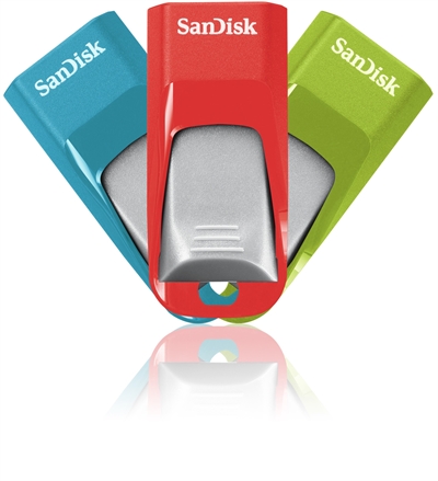 Sandisk SDCZ51-016G-B46T SanDisk Cruzer Edge - Unidad flash USB - 16 GB - USB 2.0 - negro, rojo