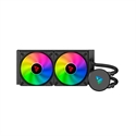 Savio SAVGCOVELOX240MM - DISIPADOR REF LIQUIDA VELOX 240MM ARGB 2XVENT 120MM MULTISOCKET 2750RPM
