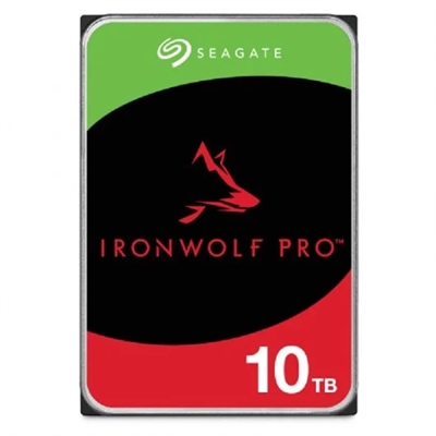 Seagate ST10000NT001 Seagate IronWolf Pro ST10000NT001 - Disco duro - 10 TB - interno - 3.5 - SATA 6Gb/s - 7200 rpm - búfer: 256 MB - con Recuperación de datos Seagate Rescue de 3 años