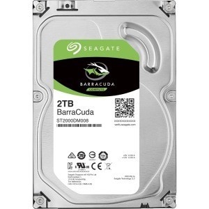 Seagate ST2000DM008 CARACTERÍSTICASTamaño del HDD: 3.5''Capacidad del HDD: 2000 GBVelocidad de rotación del HDD: 7200 RPMInterfaz: Serial ATA IIITipo: Unidad de disco duroComponente para: PCTamaño de unidad de almacenamiento de búfer: 256 MBNúmero de cabezales en el HDD: 2Promedio de latencia: 6 msTecnología inteligente: SiBytes por sector: 4096Ciclo comenzar/detener: 600000Acorde RoHS: SiCONTROL DE ENERGÍAVoltaje de operación: 5 / 12 VCorriente de arranque: 2 ACONDICIONES AMBIENTALESIntervalo de temperatura operativa: 0 - 60 °CIntervalo de temperatura de almacenaje: -40 - 70 °CIntervalo de humedad relativa para funcionamiento: 5 - 90%Intervalo de humedad relativa durante almacenaje: 5 - 95%Vibración operativa: 0,25 GVibración no operativa: 3 GAltitud de funcionamiento: -304 - 3048 mAltitud no operativa: -304 - 12192 mGolpes en funcionamiento: 80 GGolpe (fuera de operación): 350 GPESO Y DIMENSIONESAncho: 101,6 mmAltura: 20,2 mmProfundidad: 147 mmPeso: 415 gEMPAQUETADOCantidad: 1OTRAS CARACTERÍSTICASTiempo para unidad preparada: 8 s