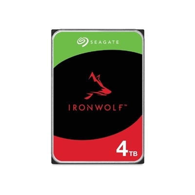 Seagate ST4000VN006 Seagate IronWolf ST4000VN006. Capacidad del HDD: 4 TB, Velocidad de rotación del HDD: 5400 RPM, Tamaño de unidad de almacenamiento de búfer: 256 MB, Tamaño del HDD: 3.5, Interfaz: Serial ATA III