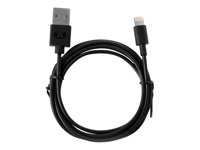 Sitecom 2LC120BL Fresh ''n Rebel - Cable Lightning - USB (M) a Lightning (M) - 1.2 m - negro - para Apple iPad/iPhone/iPod (Lightning)