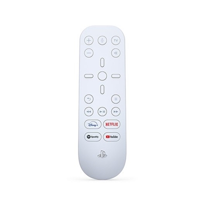Sony 9801320 Ps5 Media Remote - Tipología: Mando; Material: Plástico; Color Primario: Blanco; Vibración: No; Wireless: Sí