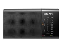 Sony ICFP36.CE7 Radios Portatiles Con Altavoz - Tipología: Radio Receptor; Conexión Ipod: No; Color Principal: Negro; Capacidad Cd: 0; Reproductor Dvd: No; Reproductor Cd-R/Rw: No; Reproductor Mp3: No