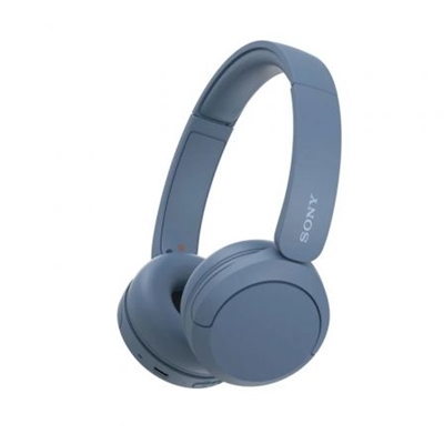 Sony WHCH520L.CE7 Cascos Inalambricos Ch-520 Azul - Tipología: Cascos Inalámbricos; Micrófono Incorporado: Sí; Control Remoto: Control De Volumen/Música; Noise Canceling: No; Conectores: Bluetooth; Fuente De Alimentación: Usb; Color Primario: Azul