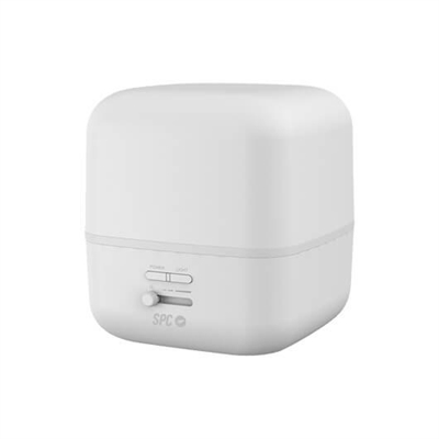 Spc 6421B Nerta es el difusor de aromas inteligente 4 en 1 de la marca SPC: difusor de aromas, humidificador, purificador de aire y lÃ¡mpara de noche. A travÃ©s de su diseÃ±o Ãºnico y compacto, crea un ambiente relajado con sus distintos tonos de luz. Cuenta con un tanque de agua de gran capacidad de 400 ml. Funciona entre 11-26 horas ininterrumpidas y se apaga de forma automÃ¡tica cuando se le agota el agua. SPC Nerta puede ser gestionado por un nÃºmero ilimitado de usuarios mediante la app SPC IoT, una aplicaciÃ³n para interconectar y controlar todos tus productos SPC Smart Home en cualquier momento y desde cualquier lugar. Con este producto y el resto de la gama SPC Smart Home podrÃ¡s construir tu propio ecosistema interconectado del hogar inteligente, para crear automatizaciones y escenarios personalizados enteramente por ti.
