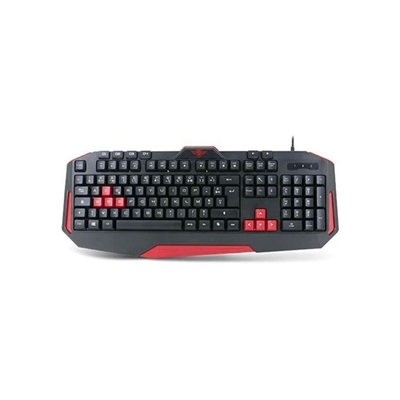 Spirit-Of-Gamer CLA-PK3RE-PT - 05 Teclas, Incluidas 26 Teclas Con Anti-Ghosting - Diseño Qwerty O Qwertz Según&Nbsp,Tu País - 4 Teclas Programables Gaming - 2 Teclas De Acceso Directo Multimedia - La Tecla De Windows Se Puede Deshabilitar - Teclas Wasd Y Flechas De Colores - Diseño Ergonómico Con Reposamuñecas - Altura Regulable: Posición - Empuñaduras Antideslizantes Para Una Mejor Estabilidad - Cable De Nailon Trenzado: ,60 Cm - Dimensiones: 47,8 X 9,5 X 3,4 Cm - Peso: 620G Configuración Requerida: - Ordenador Equipado Con Puerto Usb - Compatible Desde Windows&Reg, Xp Hasta Windows&Reg, 0 - &Iexcl,Conecta Y Reproduce! - Instalación Automática De Teclado