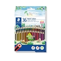 Staedtler 185 CD36 - Lapiz De Color De Diseño Hexagonal Fabricado Con Material Wopex Ecologico Con Madera De Bo