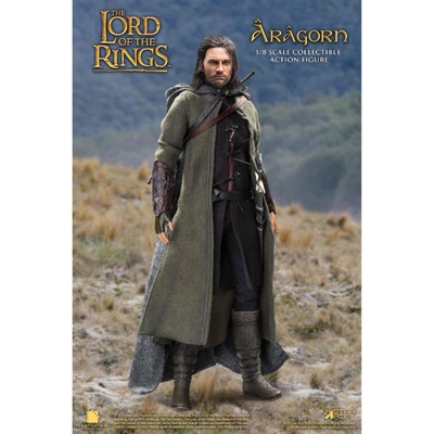 Star-Ace 0SA8008C Star Ace Presenta Para La Nueva Serie De Figuras Real Master Series - LaFigura Articulada De Aragorn - Hijo De Arathorn - Llamado Strider Por LosHobbits - Uno De Los Grandes Héroes De La Tierra Media Que Ayudó En LaBúsqueda Para Destru...