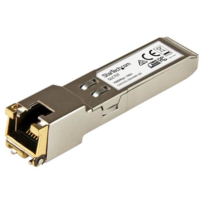 Startech GLCTST Sfp Rj45 1Gbps Compatible Glct - Tipología Genérica: Transceptor; Tipología Específica: 1000Base-T; Funcionalidad: Aumenta El Alcance De Tu Tarjeta O Router; Tipología: Multimodo