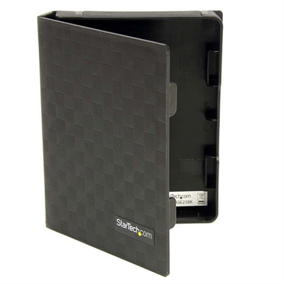 Startech HDDCASE25BK Paquete 3 Cubierta Protectora Funda De Plastico Disco Duro 2 5In Pulga - Color Primario: Oro; Material: Plástico; Interfaz Discos Soportada: Ninguna; Hdd 2,5 Pulgadas: No; Hdd 3,5 Pulgadas: No; Puertos Usb 3.2 Gen 1 Superspeed (5 Gbps) Type-A: No