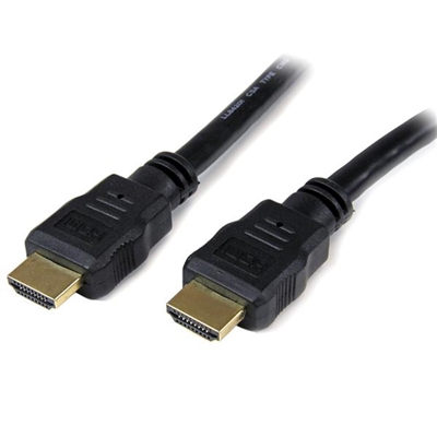 Startech HDMM3M StarTech.com Cable HDMI de alta velocidad de 3m - 2x HDMI Macho - Negro - Ultra HD 4k x 2k - Cable HDMI - HDMI macho a HDMI macho - 3 m - blindado - negro - para P/N: 45PATCH25WH, DK30CH2DPPDU, DK30CHDPPDUE, ST12MHDLAN2K, ST12MHDLAN2R, SV565HDIP